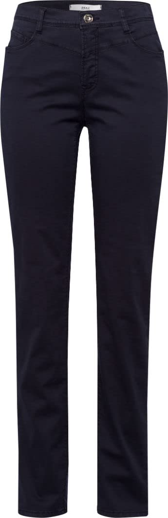 BRAX Women's Style Mary Superior Cotton Trousers, Blue (Perma Blue), 29W x 32L
