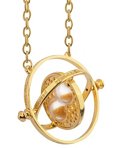 WAY2BB - Collier sablier doré « retourneur de temps » d'Hermione dans le Prisonnier d'Azkaban