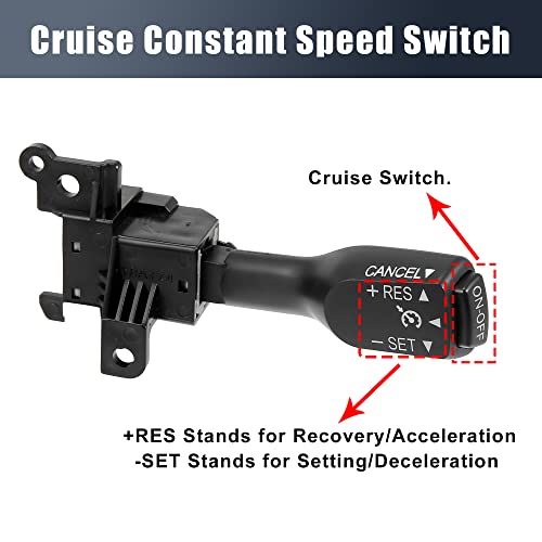 Régulateur de vitesse Camry Corolla Yaris OE 84632-34011 interrupteur de commande noir