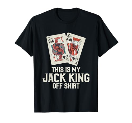 Questo è il mio Jack King Off Shirt divertente Poker Casino Player Maglietta