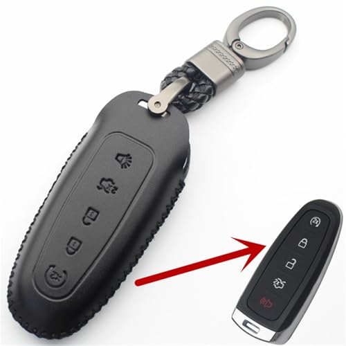 Étui pour clé Ford à 5 boutons compatible avec Focus et Escape - 2