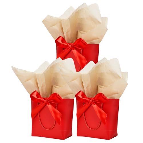 Sacs à dragées avec nœud ruban parfaits pour emballages cadeaux de mariage