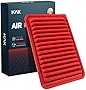 KAX Engine Air Filter, GAF003 (CA10171) Air Filter Replace for Camry L4,Venza L4 Engine Filter, 200% Longer Life (Not for Hybrid)