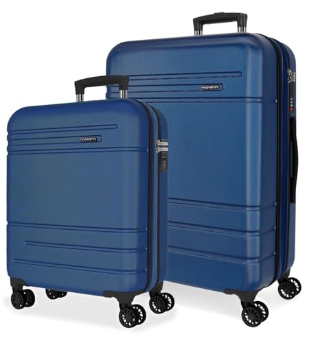 Set valises Movom Galaxy marine pour vos vacances en famille et week-ends