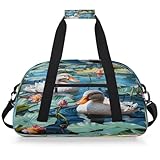 Bolsa multifuncional: ideal para fin de semana durante la noche, gimnasio, tenis, pesca, caza y aventuras al aire libre. También sirve como bolsa de deporte, bolsa de hospital, bolsa de baile, bolsa de equipaje o bolsa de transporte de artículos personales para una transición perfecta entre actividades.