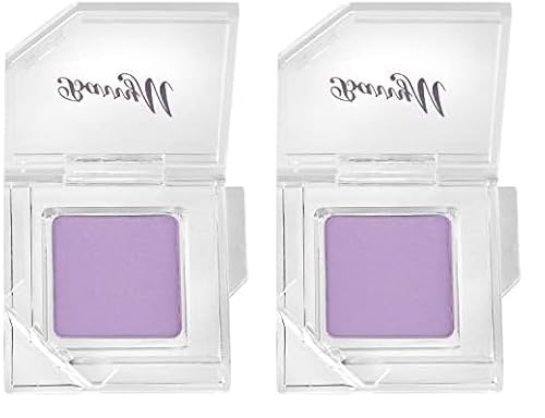 Barry M, Cosmetics Clickable Single Lilac Matte Eyeshadow Palette, Intrigued (Pack of 2)