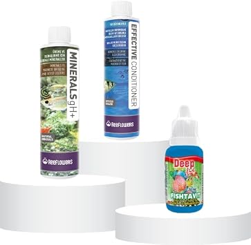Akvaryum Su D zenleyici,mineral ve Vitamin Seti