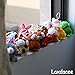 32 Piece Mini Plush Animal Toy Set, Cute Small Animals Plush Keychain Decoration for Themed Parties, Kindergarten Gift, Teacher Student Award, Goody Bags Filler for Boys Girls Child Kid Laxdacee