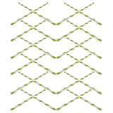 Sosoport 50 Stück Baumwollzucker Papierstäbchen Gestreift Einweg Papierschalen für Zuckerwatte Passend für Zuckerwattemaschinen Hygienisch und Leicht Austauschbar für Jahrmarkt und Party