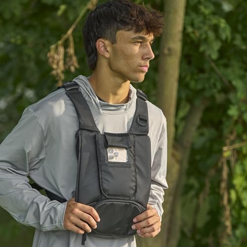 Mochila pecho impermeable ajustable para hombre miniatura 6