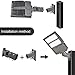KCCCT Slip Fitter Adapter for Outdoor Light Fixtures,Transform The Slip Fitter into Arm Mounting.Corrosion Resistant Materials Adaptor for Outdoor Flood Light,Parking Lot Lights,Shoebox Light Fixture