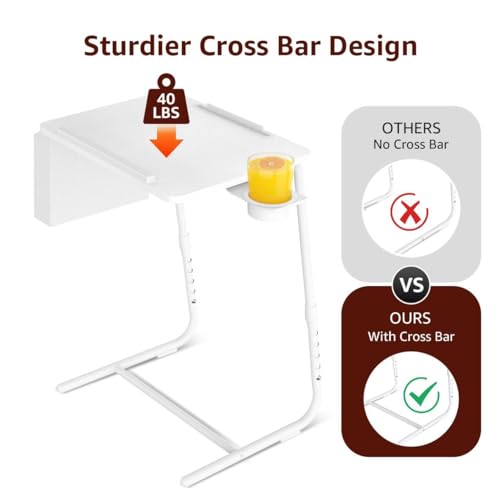 Nutikas TV TRAY Folding Dinner - Trays For Eating On Couch Wooden Tables Mate Stand Foldable Desk thumb #5