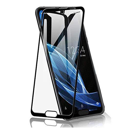 AQUOS R3 tB SH-04L SHV44 ϏՌ KX 3DȖ tJo[ dx9H ߗ Uh~ wh~ (AQUOS R3 KXtB ubN)