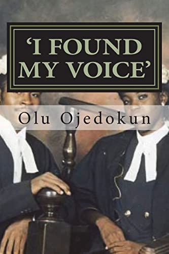 'I found my voice': I found my voice