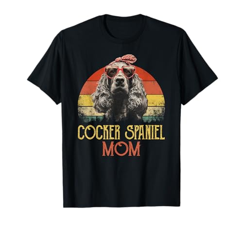 Mostra il tuo orgoglio Cocker Spaniel con questo simpatico Cocker Spaniel Mom Mum Women Cocker Spaniel Dog design Cocker Spaniel Mom per donne, mamme cane e orgogliosi proprietari di Cocker Spaniel.