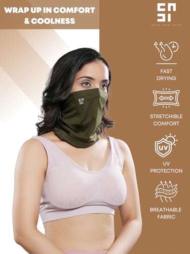 Image of Viscose Lycra Head Bandana for Men & Women | Odour-free & Breathable | Durable & Multipurpose Bandana for men biking