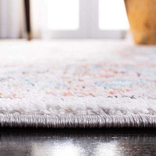 Tapete SAFAVIEH Shivan Collection 9 x 12 ft Gris/Azul miniatura 5