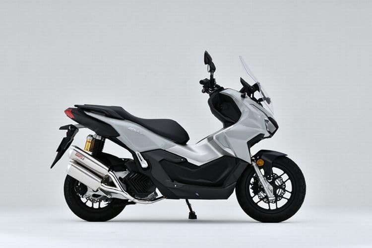 ADV160 ヤマモトレーシング チタンフルエキゾーストマフラー ADV160 ヤマモトレーシング チタンフルエキゾーストマフラー
