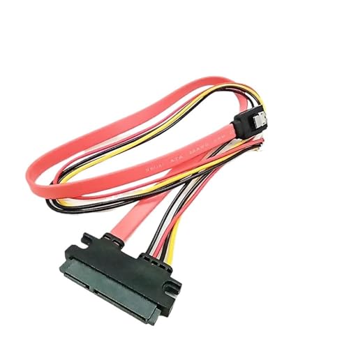 Cable de alimentación SATA macho a hembra 22 pines 0.5 m miniatura 5