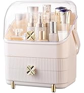 Preppy Skincare Organizers Makeup Organizer Holder Cosmetic Storage Box Display Case 3 Tiers Dust...
