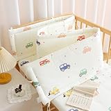 Installation essentielle : Equipés de Meilleur Soutien Fixe et de sangles de fixation dédiées, notre Protection pour Cadre de lit Lit bébé Protection et Contour de pour Bébé s'attachent solidement aux barreaux du lit, s'adaptant parfaitement aux quatre côtés d'un lit bébé standard. Aucun outil professionnel n'est nécessaire : serrez simplement à la main pour une installation rapide, même pour les parents premiers. Une fois fixé, il est stable et ne vacille pas, garantissant une utilisation sûre.​