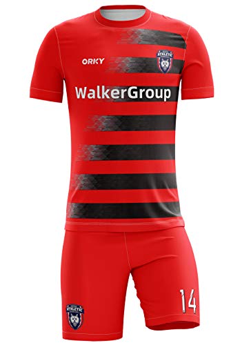 ORKY Custom Soccer Jersey with Short Men Kids Women USA
