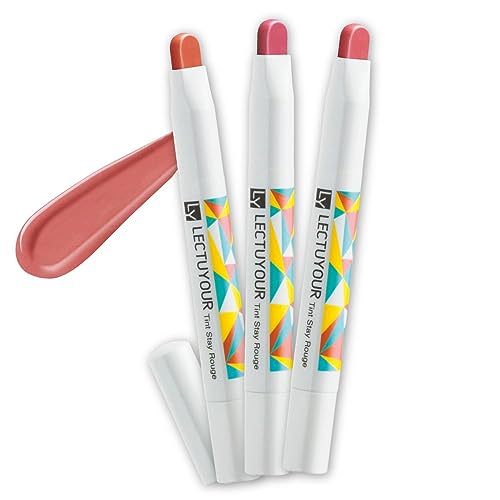 レクチュア ティントステイルージュ オレンジブラウン 【日本製】 口紅 ティント 落ちにくい つきにくい うるおい キープ なめらか くすみ カバー 発色キレイ 密着 長時間キープ ペンシルタイプ ルージュ 74631