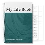 My Life Book - End of Life Planner UK: Comprehensive In Case I Die Folder with Financial, Health & Welfare Records - Essential End of Life Planner for Organising Accounts & Personal Affairs