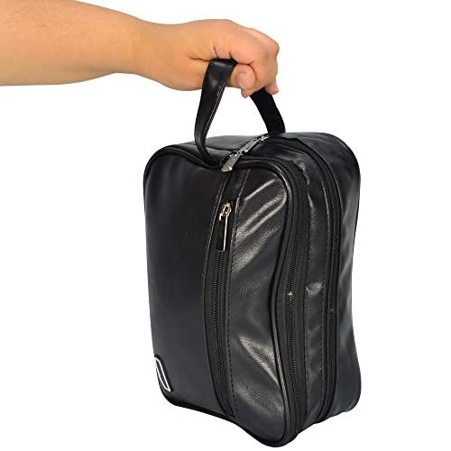 Necessaire Masculina Frasqueira Viagem Classic Preto CBRN18987