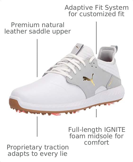 Image of PUMA Golf Ignite Pwradapt Caged Crafted