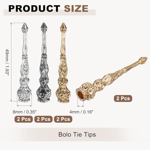 Extrémités de cravate bolo pour vos ateliers DIY et créations de bijoux