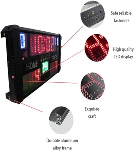 Marcador Digital Electrónico Multi Deportivo Indoor con Reloj de 24 Segundos miniatura 4