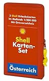  Karten-Set: 1:200000; GPS-geeignet (Shell Urlaubskarte Österreich)