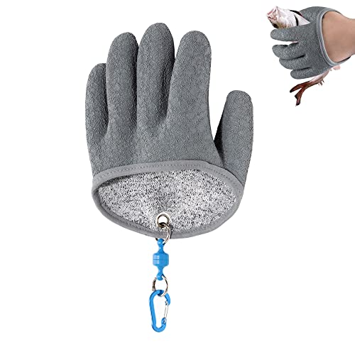 ARCLIBER Fishing Glove for Men with Magnet Release, Puncture Resistant Fish Glove for Handling...