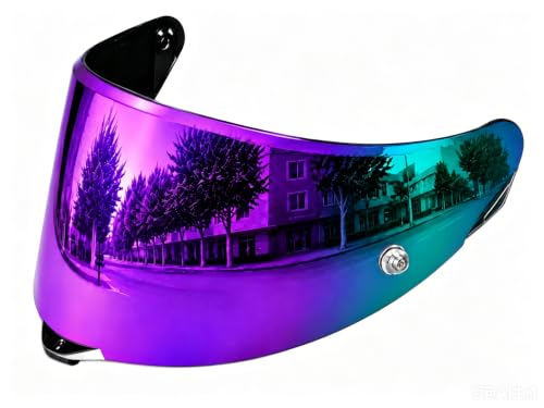 Image of PSLER Pista GP RR visor - Pista Helmet Visor Motorcycle Face Shield Replacement for Pista GPR CORSA-R Pista GPRR RACE 3,Deep Purple