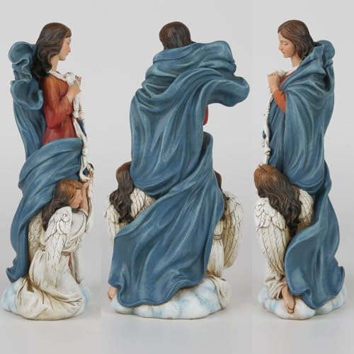 Estatua Católica Mary Untier of Knots 9.8 in miniatura 6