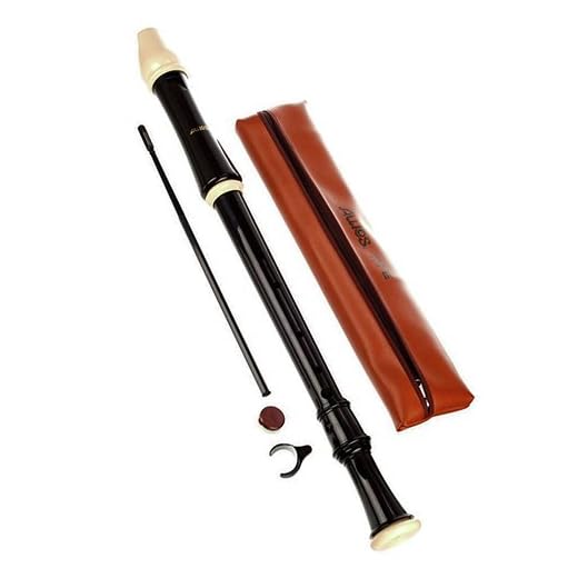 FLAUTA DULCE TENOR - Aulos (211A) Barroca (Plastico) 3 Piezas