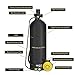 Tbest Diving,4L Diving Small Diving Cylinder Portable Oxygen for Water Diving Sightseeing Backup Air Source (Black)