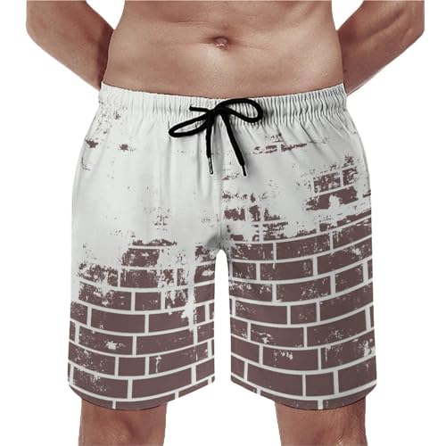 Maillot de bain homme avec poches et cordon pour séchage rapide