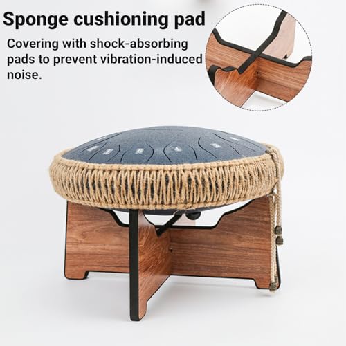 Soporte para Tambor Wooden Tongue Drum Ethereal Drum LiebeWH miniatura 3