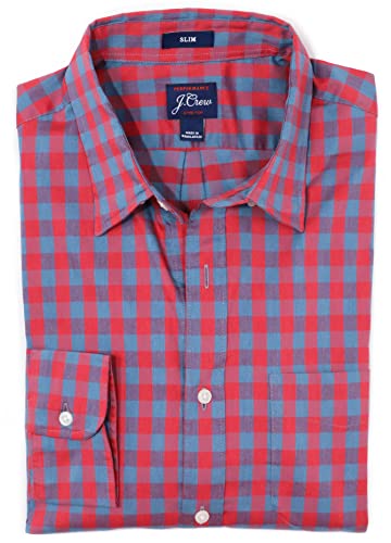 J.Crew Men's Slim Performance Twill Shirt