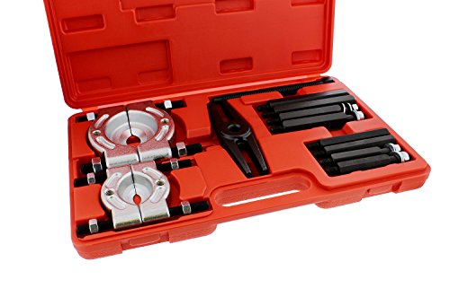 Abn Bearing Separator Set, 5-Ton Capacity – Bar-Type Bearing Splitter, Gear Puller, Fly Wheel Separator 12-Piece Kit #TOP2