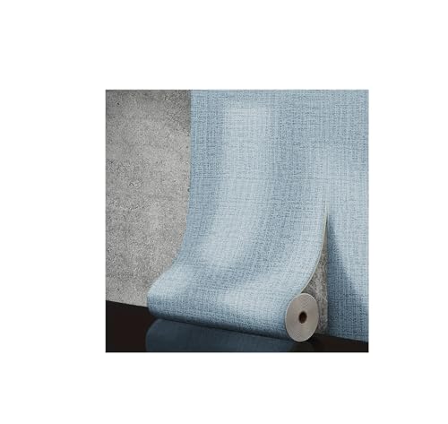 Papier peint adhésif bleu clair idéal pour relooker un meuble de salon - 2