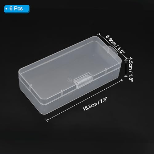 Boîtes de rangement en plastique transparent pour petits objets perles et artisanat - 3