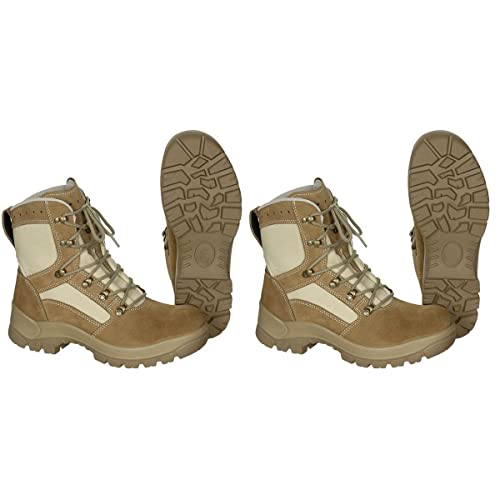 Original German Army Boots Gore-Tex waterproof Men Khaki Military Tactical boots (US 8) - Image 7