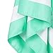 Dock & Bay Lightweight Beach Towel - Quick Dry, Sand Free - 100% Recycled - Includes Bag - Cabana - Narabeen Green (2021), Large (160x90cm, 63x35)