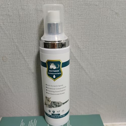 Acctndok Enhanced Cat Deterrent Spray, Natural Safe Cat Repellent Indoor and Outdoor, Effective Cat Scratch Deterrent Training Aid for Furniture, Sofas, Rugs, Curtain Protection (Circus)
