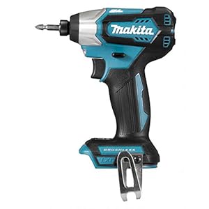 Makita DTD155Z Li-Ion Brushless Impact Driver, Batteries and Charger Not Included, Blue, 18 V