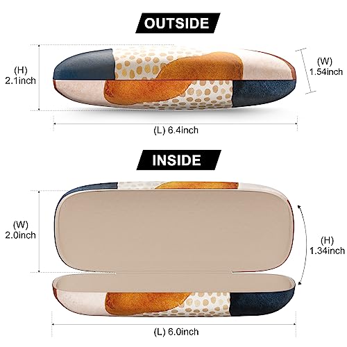 Image of Eyeglasses Case, Hard Shell Protective Case for Glasses, Unisex for Women Men