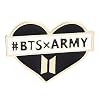 AKlamater BTS Badge Broche, Kpop BTS Perifere Persona Legering Pins Knop Zakken Kleding Badge Broche Accessoire…